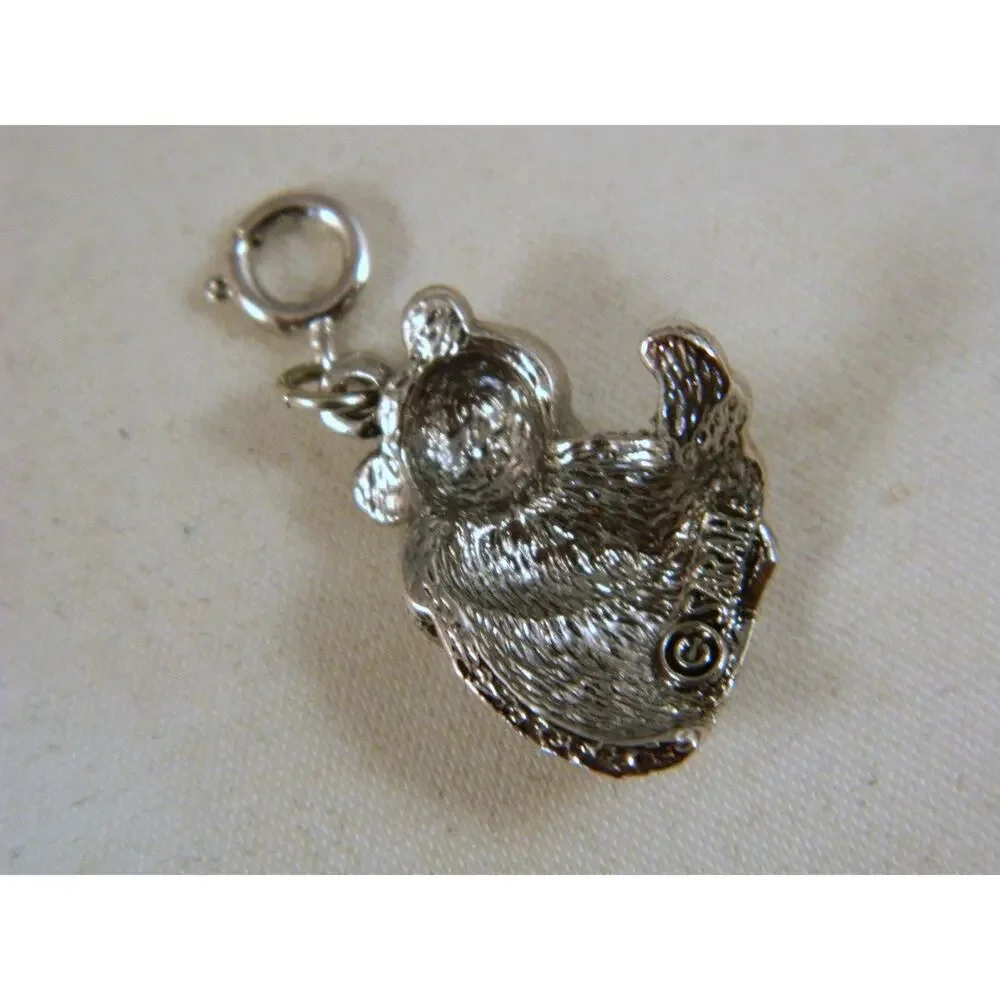 Sarah Coventry Panda Pendant Original Box, 1979 Endangered Species Series 9009